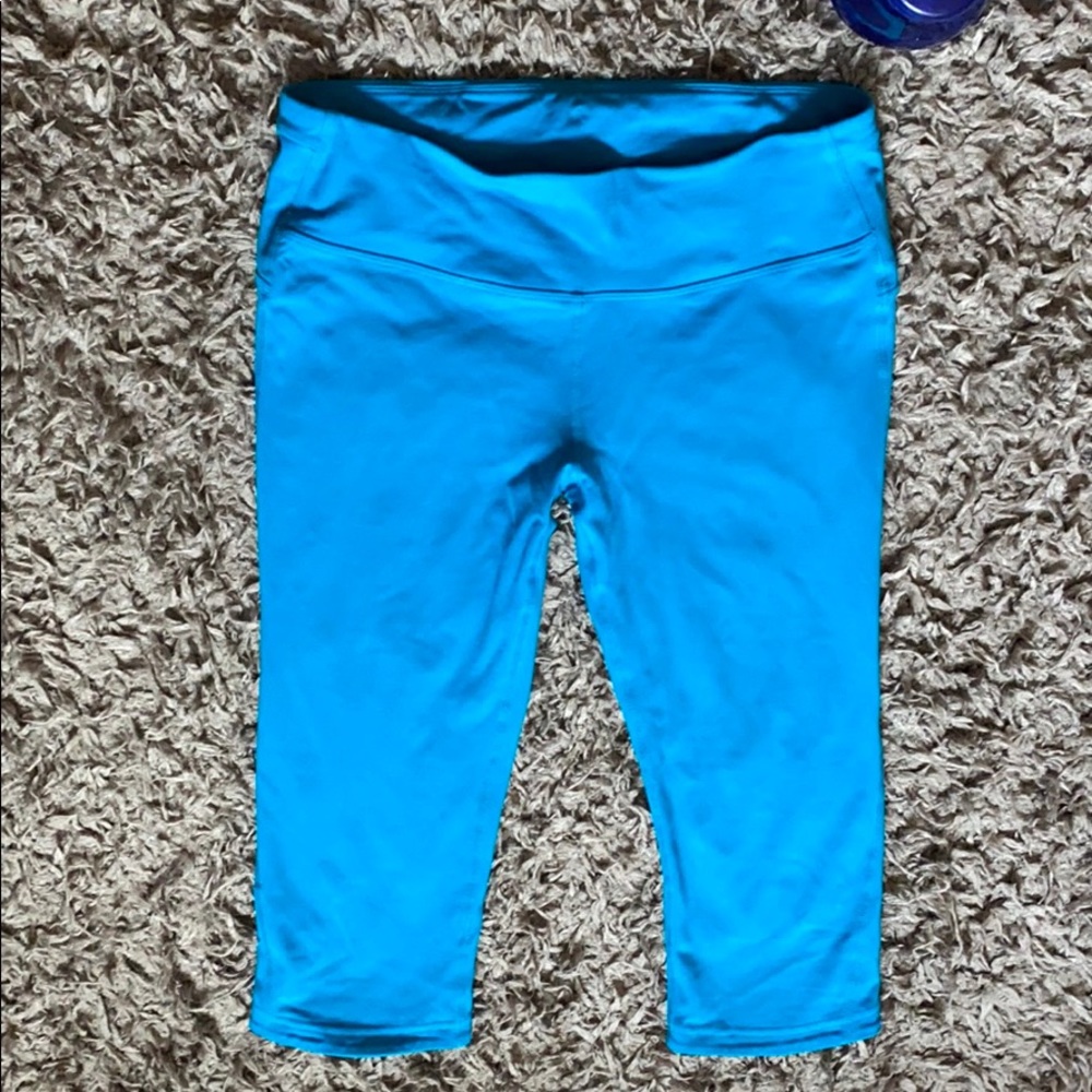 Gap Fit Teal Athletic Capri M